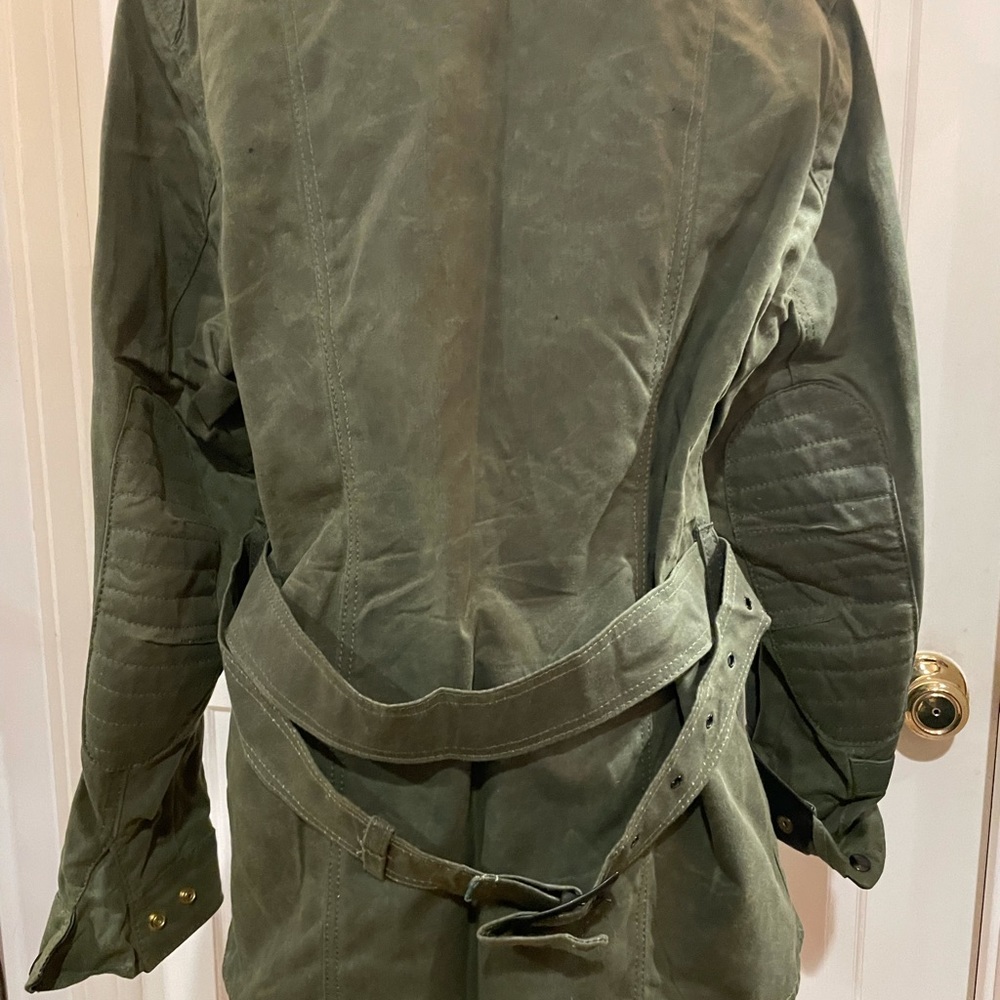Vanson Benrus Stormer Trials green jacket. NWT XL - Picture 3 of 10